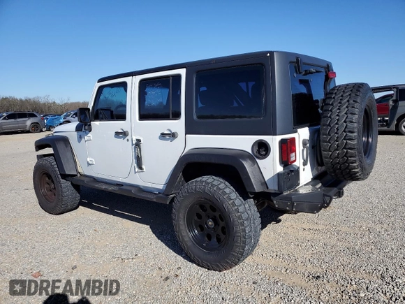 2012 Jeep Wrangler Unlimited Sport with VIN 1C4BJWDG2CL257437, listed as a Copart auction lot 49257965 with 141,695 mi miles and Clean title. Bid and sale history available at DreamBid. Image 2.