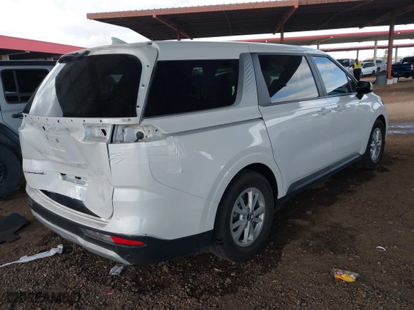 2022 Kia Carnival LXS with VIN KNDNB4H37N6124034, listed as a IAAI auction lot 41955252 with 41,030 mi miles. Bid and sale history available at carsss.com. Image 4.