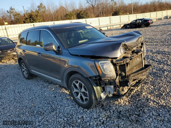 2021 Kia Telluride EX with VIN 5XYP34HC6MG120901, listed as a Copart auction lot 86064634 with 78,662 mi miles and Salvage Title. Bid and sale history available at carsss.com. Image 4.