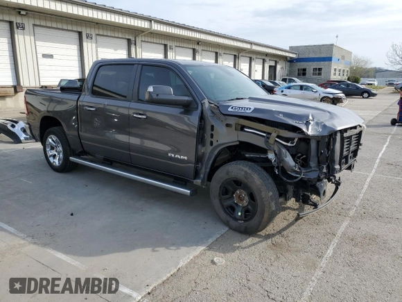 2019 Ram 1500 Big Horn с VIN 1C6SRFFT6KN571895, выставлен на аукционе Copart как лот 52985875 с пробегом 163 122 миль миль и Списание • Salvage title. История ставок и продаж доступна на DreamBid. Изображение 4.