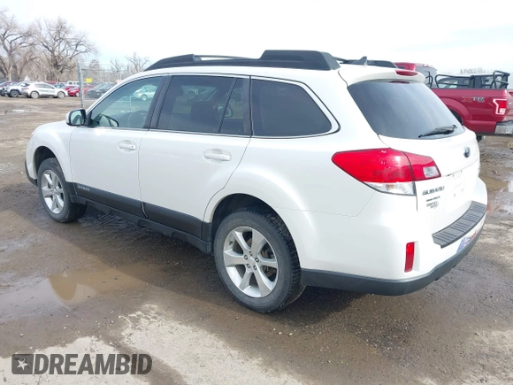 2014 Subaru Outback Limited with VIN 4S4BRBLCXE3313154, listed as a IAAI auction lot 41830358 with 127,652 mi miles and . Bid and sale history available at DreamBid. Image 3.