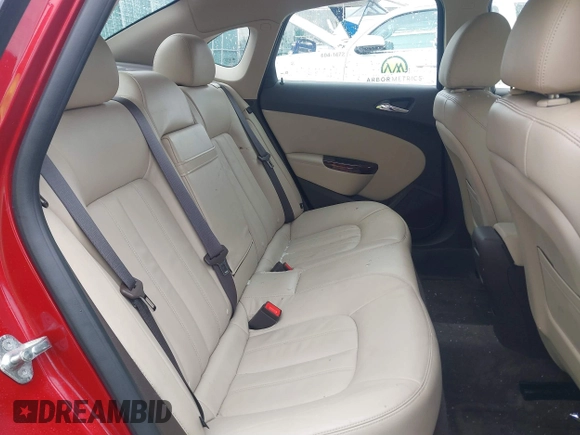 2012 Buick Verano Leather Group with VIN 1G4PS5SK0C4145312, listed as a IAAI auction lot 41743607 with 54,638 mi miles. Bid and sale history available at carsss.com. Image 8.