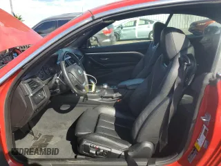 2017 BMW 4 Series 430i with VIN WBA4U7C36H5H20468, listed as a Copart auction lot 45964685 with 51,322 mi miles and Salvage title. Bid and sale history available at DreamBid. Image 7.