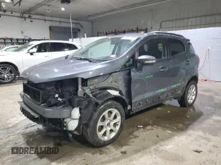 2018 Ford EcoSport SE z VIN MAJ6P1UL2JC237434, wystawiony jako Copart lot #46061845 z przebiegiem 72 695 mil mil oraz Szkoda całkowita • Salvage title. Historia ofert i sprzedaży dostępna na DreamBid. Obrazek 1.