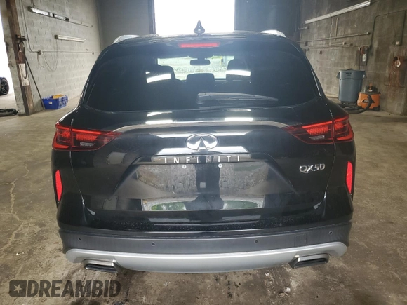 2019 Infiniti QX50 Essential с VIN 3PCAJ5M32KF104822, выставлен на аукционе Copart как лот 59906345 с пробегом 37 061 миль миль и Списание • Salvage title. История ставок и продаж доступна на DreamBid. Изображение 6.