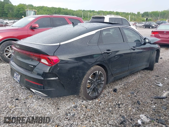 2023 Kia K5 GT-Line z VIN 5XXG64J20PG213348, wystawiony jako IAAI lot #42333459 z przebiegiem 34 392 mil mil oraz . Historia ofert i sprzedaży dostępna na DreamBid. Obrazek 4.