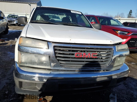 2005 GMC Canyon SL Z85 with VIN 1GTDT146758177330, listed as a Copart auction lot 87684175 with 0 mi miles and Clean Title. Bid and sale history available at carsss.com. Image 5.