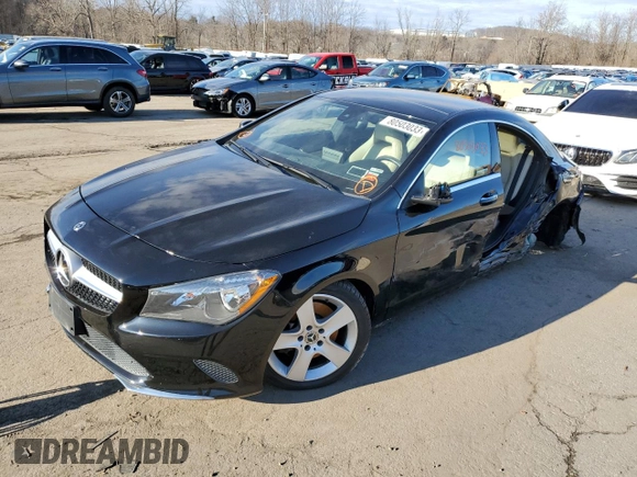 2019 Mercedes-Benz CLA 250 with VIN WDDSJ4GB7KN710254, listed as a Copart auction lot 80503033 with 59,291 mi miles and . Bid and sale history available at DreamBid. Image 1.