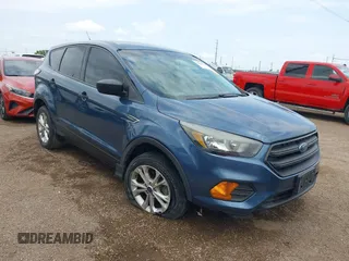 2018 Ford Escape S with VIN 1FMCU0F77JUA91134, listed as a IAAI auction lot 42095708 with 104,430 mi miles and . Bid and sale history available at DreamBid. Image 6.