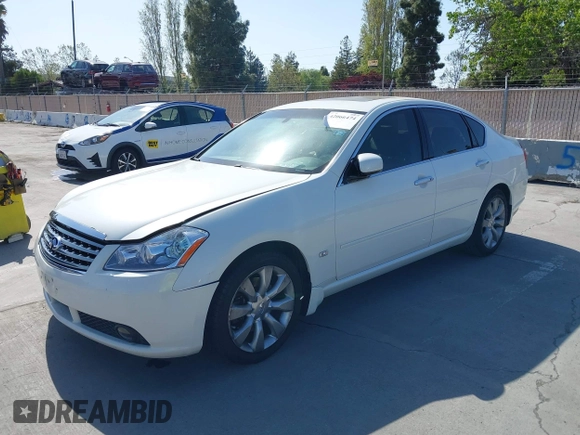 2007 Infiniti M Sport with VIN JNKAY01E97M307725, listed as a IAAI auction lot 42066474 with 211,377 mi miles. Bid and sale history available at carsss.com. Image 6.
