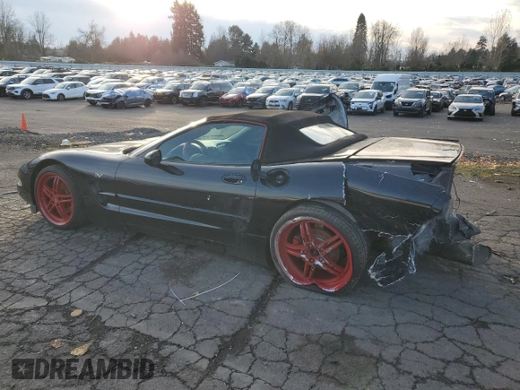 2003 Chevrolet Corvette with VIN 1G1YY32G535134462, listed as a Copart auction lot 84108394 with Not Provided miles and Salvage Title. Bid and sale history available at carsss.com. Image 2.