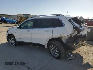 2018 Jeep Cherokee Limited with VIN 1C4PJMDX7JD607226, listed as a Copart auction lot 56944715 with 77,258 mi miles and Salvage title. Bid and sale history available at DreamBid. Image 2.