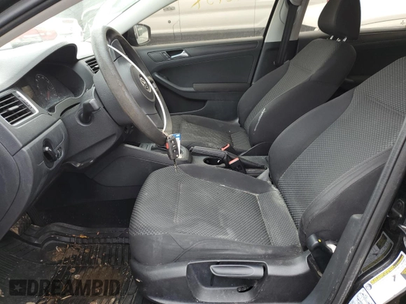 2011 Volkswagen Jetta Sedan S with VIN 3VW2K7AJ9BM396171, listed as a Copart auction lot 88256615 with 103,677 mi miles and Salvage Title. Bid and sale history available at carsss.com. Image 7.