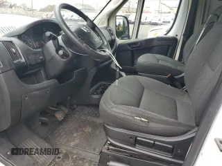 2021 Ram ProMaster Cargo with VIN 3C6LRVDG9ME523948, listed as a Copart auction lot 47025685 with 48,753 mi miles and Clean Title. Bid and sale history available at DreamBid. Image 7.