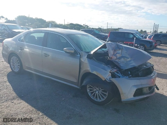 2016 Volkswagen Passat 1.8T SE w/Technology with VIN 1VWBS7A38GC018059, listed as a IAAI auction lot 41684959 with 44,850 mi miles. Bid and sale history available at carsss.com. Image 1.