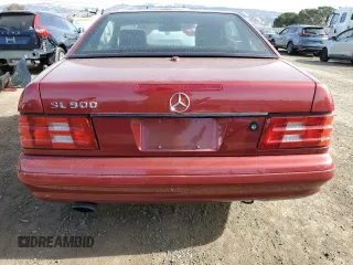 2000 Mercedes-Benz SL-Class with VIN WDBFA68F6YF191384, listed as a Copart auction lot 79318264 with 46,673 mi miles and Salvage Title. Bid and sale history available at carsss.com. Image 6.