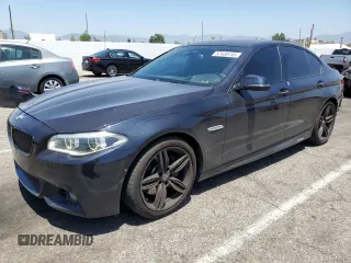 2014 BMW 5 Series 535i z VIN WBA5B1C54ED484460, wystawiony jako Copart lot #57438155 z przebiegiem 106 124 mil mil oraz Szkoda całkowita • Salvage title. Historia ofert i sprzedaży dostępna na DreamBid. Obrazek 1.