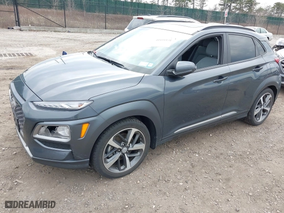 2021 Hyundai Kona Limited with VIN KM8K3CA51MU695241, listed as a IAAI auction lot 41891831 with 48,457 mi miles. Bid and sale history available at carsss.com. Image 18.