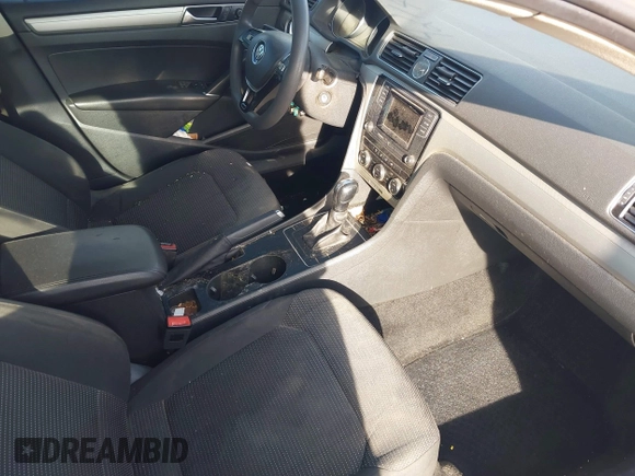 2016 Volkswagen Passat S with VIN 1VWAT7A39GC014305, listed as a IAAI auction lot 42144322 with 187,419 mi miles and . Bid and sale history available at DreamBid. Image 5.