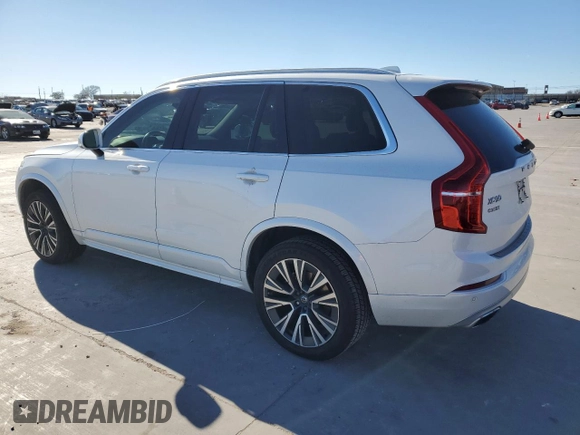 2020 Volvo XC90 Momentum with VIN YV4102PK8L1564739, listed as a Copart auction lot 87068654 with 47,655 mi miles and Salvage Title. Bid and sale history available at carsss.com. Image 2.