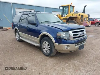 2010 Ford Expedition Eddie Bauer with VIN 1FMJU1H5XAEB67125, listed as a IAAI auction lot 42173897 with 194,296 mi miles and . Bid and sale history available at DreamBid. Image 1.