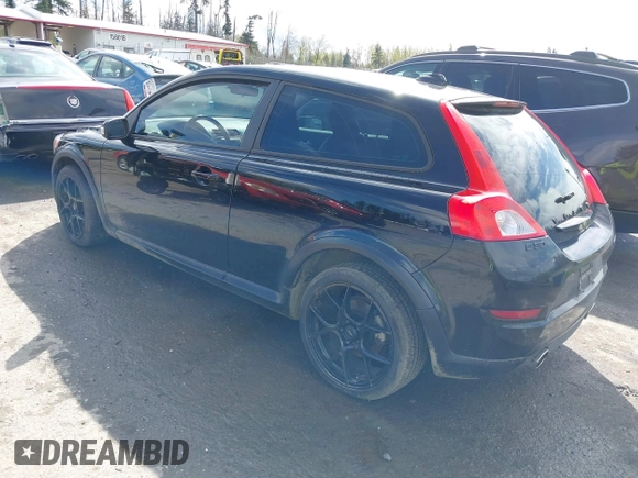 2011 Volvo C30 with VIN YV1672MK4B2198306, listed as a IAAI auction lot 41980156 with 205,771 mi miles. Bid and sale history available at carsss.com. Image 3.
