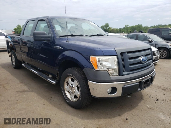 2009 Ford F-150 XL with VIN 1FTRW14889FB41601, listed as a Copart auction lot 61250445 with 101,637 mi miles and Clean title. Bid and sale history available at DreamBid. Image 4.