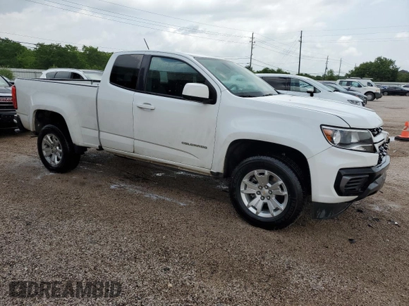 2022 Chevrolet Colorado 2WD LT with VIN 1GCHSCEA7N1247341, listed as a Copart auction lot 53998745 with 33,241 mi miles and Clean Title. Bid and sale history available at carsss.com. Image 4.