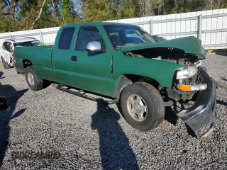 2001 Chevrolet Silverado 1500 LS with VIN 1GCEC19V01E169893, listed as a Copart auction lot 48826955 with 147,722 mi miles and Salvage Title. Bid and sale history available at DreamBid. Image 4.
