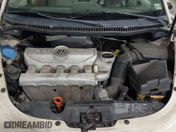 2007 Volkswagen Beetle with VIN 3VWSF31Y07M407379, listed as a IAAI auction lot 42155490 with 118,898 mi miles and . Bid and sale history available at DreamBid. Image 10.
