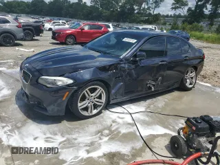 2013 BMW 5 Series 535i with VIN WBAFR7C50DC828552, listed as a Copart auction lot 60445315 with 174,832 mi miles and Salvage title. Bid and sale history available at DreamBid. Image 1.