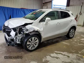 2017 Buick Encore Preferred with VIN KL4CJESB7HB098301, listed as a Copart auction lot 50862455 with 87,071 mi miles and Salvage Title. Bid and sale history available at carsss.com. Image 1.