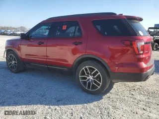 2016 Ford Explorer Sport with VIN 1FM5K8GTXGGA51274, listed as a Copart auction lot 80695084 with 154,517 mi miles and Salvage Title. Bid and sale history available at carsss.com. Image 2.