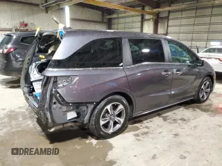 2020 Honda Odyssey Touring with VIN 5FNRL6H88LB009174, listed as a Copart auction lot 86636264 with 67,491 mi miles and Salvage Title. Bid and sale history available at DreamBid. Image 3.