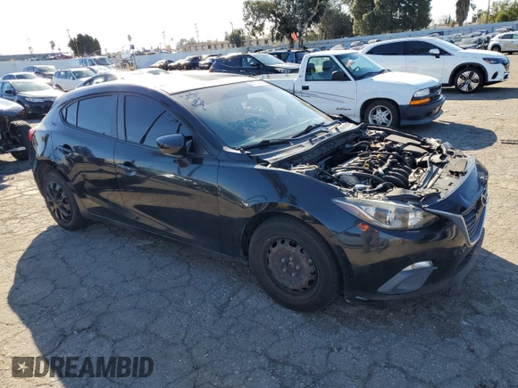 2016 Mazda 3 i Sport with VIN JM1BM1J71G1338297, listed as a Copart auction lot 45762895 with 87,768 mi miles and Salvage Title. Bid and sale history available at DreamBid. Image 4.