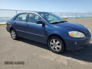 2004 Toyota Corolla CE with VIN 1NXBR38E84Z258728, listed as a Copart auction lot 45179905 with 148,530 mi miles and Salvage Title. Bid and sale history available at DreamBid. Image 4.
