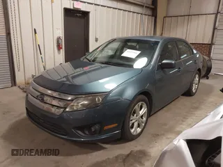 2012 Ford Fusion SE with VIN 3FAHP0HA4CR371748, listed as a IAAI auction lot 41621960 with 155,995 mi miles. Bid and sale history available at carsss.com. Image 2.