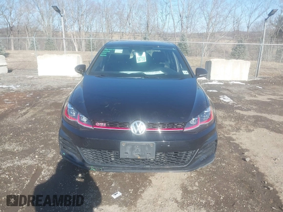 2020 Volkswagen Golf GTI S with VIN 3VW6T7AU1LM017089, listed as a IAAI auction lot 41527453 with 36,404 mi miles. Bid and sale history available at carsss.com. Image 12.