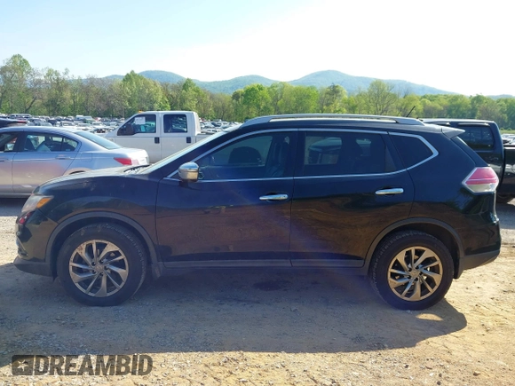 2015 Nissan Rogue SL with VIN 5N1AT2MV0FC879838, listed as a IAAI auction lot 42144778 with 200,965 mi miles. Bid and sale history available at carsss.com. Image 15.