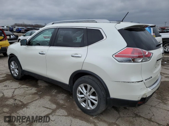 2016 Nissan Rogue SL with VIN 5N1AT2MV7GC798451, listed as a Copart auction lot 49814165 with 115,203 mi miles and Salvage Title. Bid and sale history available at DreamBid. Image 2.