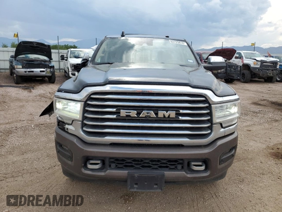 2022 Ram 2500 Longhorn with VIN 3C6UR5GL3NG182906, listed as a Copart auction lot 63725814 with 42,473 mi miles and Salvage title. Bid and sale history available at DreamBid. Image 5.