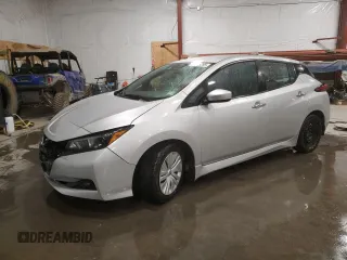 2022 Nissan LEAF S with VIN 1N4AZ1BV5NC563775, listed as a Copart auction lot 44726285 with 40,054 mi miles and Salvage Title. Bid and sale history available at DreamBid. Image 1.