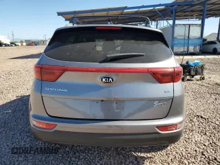 2017 Kia Sportage EX with VIN KNDPN3AC1H7225234, listed as a Copart auction lot 57290225 with 23,813 mi miles and Salvage title. Bid and sale history available at DreamBid. Image 6.