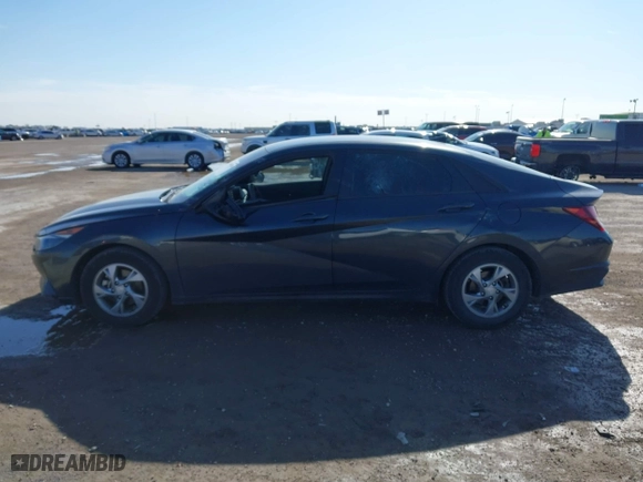 2021 Hyundai Elantra SE with VIN 5NPLL4AG2MH047465, listed as a IAAI auction lot 40949209 with 1 mi miles. Bid and sale history available at carsss.com. Image 14.