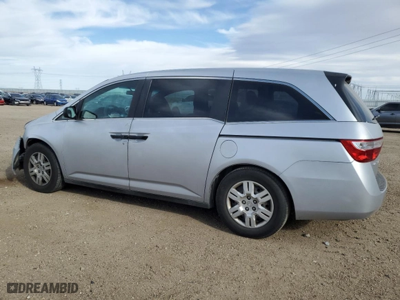 2011 Honda Odyssey LX with VIN 5FNRL5H28BB007672, listed as a Copart auction lot 50659545 with 178,707 mi miles and Salvage Title. Bid and sale history available at carsss.com. Image 2.