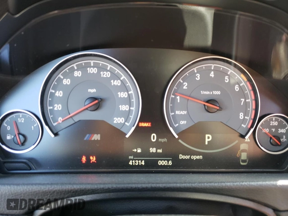 2018 BMW M4 with VIN WBS4Y9C58JAC86161, listed as a Copart auction lot 73607273 with 41,314 mi miles. Bid and sale history available at carsss.com. Image 9.