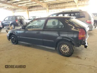 1998 Honda Civic DX with VIN 2HGEJ6343WH121454, listed as a Copart auction lot 47982075 with 215,221 mi miles and Salvage Title. Bid and sale history available at DreamBid. Image 2.