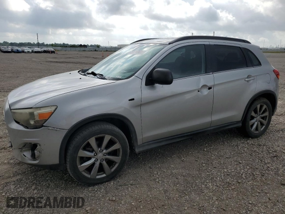 2013 Mitsubishi Outlander Sport LE with VIN 4A4AP5AU6DE024531, listed as a Copart auction lot 55617405 with 129,973 mi miles and Clean Title. Bid and sale history available at carsss.com. Image 1.