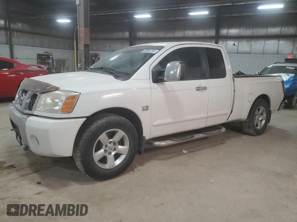 2004 Nissan Titan SE with VIN 1N6AA06A44N503229, listed as a Copart auction lot 83884764 with 171,125 mi miles and Salvage Title. Bid and sale history available at carsss.com. Image 1.