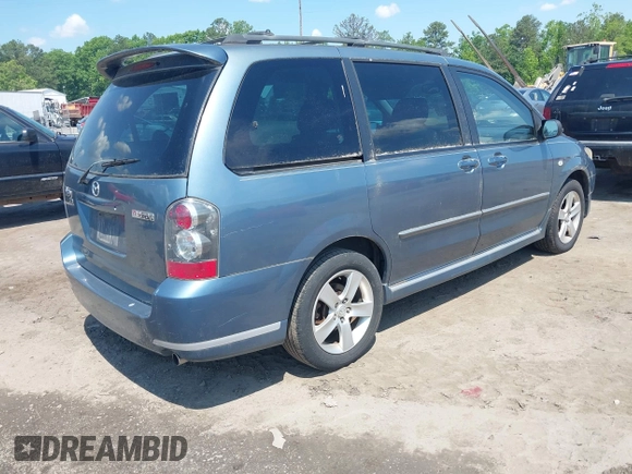 2004 Mazda MPV ES with VIN JM3LW28J640531561, listed as a IAAI auction lot 42223681 with 213,144 mi miles and . Bid and sale history available at DreamBid. Image 4.